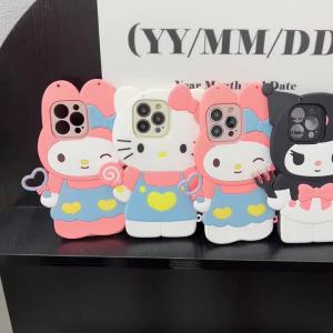 Sanrio | Lovely Hello Kitty Kuromi Melody Phone Case For Samsung Galaxy S20 S21 S22 S23 S24 S25 S26 Plus Ultra FE A53 A57 A15 A16 A25 A35