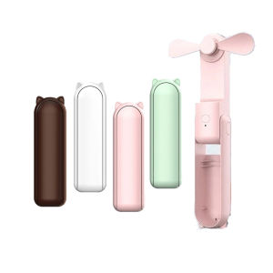 Mini Fan Rechargeable Handheld Powerbank Portable Fan USB Pocket Cooling Electric Fan With Powerbank and Flashlight gifts for mother