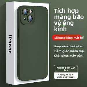 Sup&LV | Vỏ Bảo Vệ Mỏng Toàn Diện Mềm cho Apple 14 Pro và iPhone 13 Pro Max
