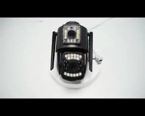 V380 PRO V86 4G Network Outdoor Day & Night Dual Lens IP66 Waterproof CCTV Camera