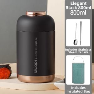HOOMEY | Portable Insulated Food Jar 316 Stainless Steel