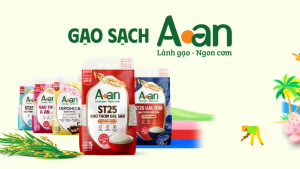 Combo 2 túi Gạo Japonica Premium Aan túi 2kg - Mới - Chính hãng Gạo sạch Aan