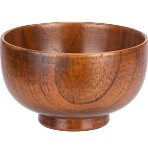 MODERN SWEETHOME | Shatterproof Heat Resistant Wooden Bowl for Children