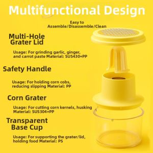 MULUOZI | Kitchen Corn Stripper