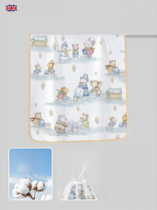 EINGMEDYFRESH | Waterproof Breathable Washable Cotton Diaper Mat