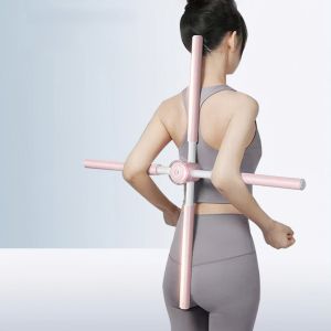 Gậy tập thẳng lưng thanh gậy tập yoga chống gù lưng mở vai hình chữ thập Yoga gù lưng Thể hình body-HAUSE