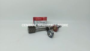 (HEMAT) 3 JENIS PAKET AS PULLY CVT GENIO KOJ + BEARING CVT KUNINGAN + BEARING PULLY BELAKANG / BEAT DELUXE / NEW / LED / STREET / SCOOPY 2022-2023 / SHAFT DRIVE / BANTALAN BOLA BELAKANG / BERING PULLI / AS PULI / AS PULLEY / 1 SET BEARING PULLY GARDAN ROD