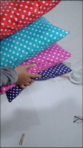 PESYENKU Sarung Bantal Kursi Sofa Motif PS-254 Abstrak Garis Prisma Aesthetic Kusyen Ukuran 40x40 Resleting Cushion Cover Serban estetik