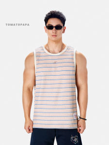TOMATOPAPA | Áo Vest Phối Trừu Trẻ Trung Thoáng Mát