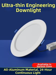 TONGZHIGUANG | Ultra-thin Round Recessed Downlight