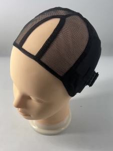 2025 New U Part Wig Cap Hollowed Front Design with Elastic Spring Cord Lock Easy to Wear & Breathable