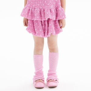 LOVESASAKIDS | Dotted Classic Bubble Ruffle A-Line Dress & Shorts Set