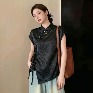 Chinese Style Qipao Buttons Shirt