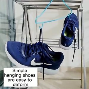 360 Degrees Shoes Drying Hanger  WindProof Belts And Ties Hanger Rotatable Double Hook Multi-Purpose Penyangkut Kasut 晒鞋架