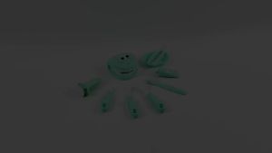9PCS Dental Pretend Play Set Preschool Educational Dentist Play Kit with Teeth Model Fun Pretend Play Doctor Kit for Kids