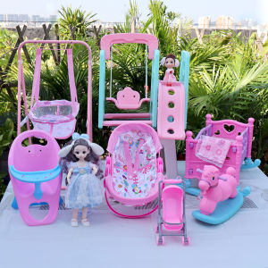 Đồ Chơi Chăm Sóc Trẻ Em Cho Bé Gái Đồ Chơi Mô Phỏng Cho Bé Gái Đồ Chơi Bàn Ăn Đồ Chơi Ngựa Lắc Đồ Chơi Ghế Ăn Đồ Chơi Giường Ngủ Cho Bé