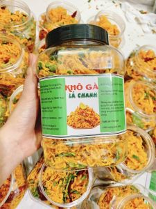 Combo 2 hộp khô gà lá chanh loại 1 - hộp 500gr