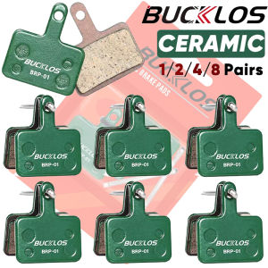BUCKLOS MTB Ceramic Brake Pad Bicycle for Shimano B01S B03S B05S MT200 SRAM AVID High Heat Dissipation Pads Cycling Accessories