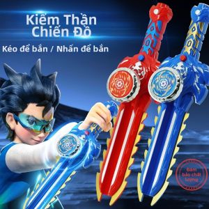 XIANGCAI | Đĩa Chiến Đấu Hình Kiếm Phát Sáng Cho Bé Trai