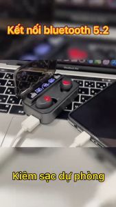 Tai Nghe Bluetooth S10 Pro Cao Cấp Cảm Ứng Nghe Nhạc Kiêm Sạc Dự Phòng 2200mAh Bảo Hành 6 Tháng