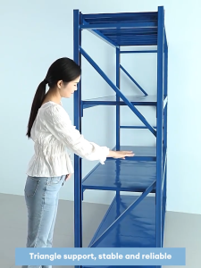 LOADNIX Heavy Duty Light Duty Storage Rack Metal Shelving Unit Warehouse Shelf Garage Organizer Rack for Home Store Office Stockroom