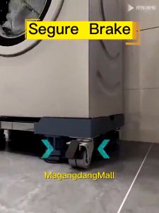 Adjustable Universal Heavyduty Washing Machine Stand with Wheels