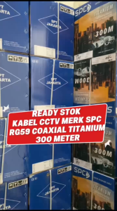 Kabel CCTV / Cable CCTV RG59 Plus Power 300 Meter / 300M 1 Roll