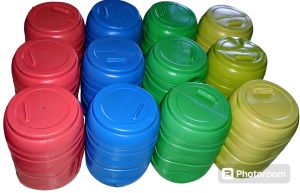 celengan plastik bentuk tabung 1 lusin termurahh