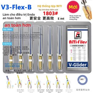 6 Cái Dụng Cụ Nha Khoa Nội Nha Màu Xanh 04Taper Nickel Titanium Dụng Cụ Lấy Tủy Răng Xoay Siêu Nhỏ 31/25mm Dùng Cho Nha Khoa