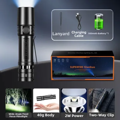 SUPERFIRE | Charging Durable Bright Mini Flashlight