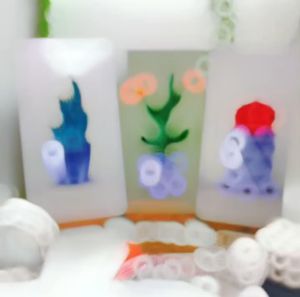 HIASAN DINDING KAKTUS BUNGA CACTUS AESTHETIC (15X30) KAMAR DEKORASI RUMAH WALL DECOR AESTHETIC KAMAR RUSA