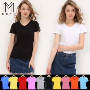 Moys Kian V-Neck Plain T-Shirt for Women: Features & Benefits