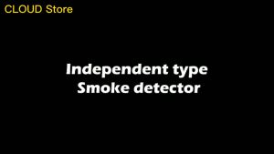 Portable Independent Smoke Detector Fire Alarm Photoelectric Sensitive Sensor Alarm For Family Guard Battery Included Fire