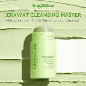Glad2glow Pomegranate Mugwort Volcano Clay Stick Mask 25gr