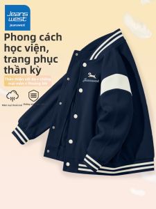 Jeanswest | Áo Khoác Bóng Đá Thời Trang Cho Bé Trai Đẹp Màu Phối