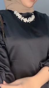 KALUNG HIJAB FASHION / AKSESORIS WANITA/ AKSESORIS HIJAB / FASHION WANITA - GROSIR ONLINE TANAHABANG