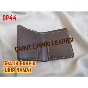 Dompet Kulit Pendek Berdiri Pria Pull Up Premium Full Kulit Garut Handmade (DP44)