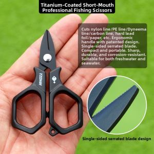tzdhn | Titanium Coated Fishing Scissors
