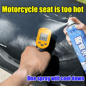 Rapid Cooling Auto Cooler Spray Instant Freeze to Prevent Heat for Car Body & Clothes Rapid Temperature Drop Cold Spray