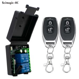 Mô-đun Chuyển Mạch Không Dây 2 Chiều 433MHz Điều Khiển 6-30V DC Cho Hệ Thống Rèm Cửa Đèn Nhà Để Xe Tương Thích RF433