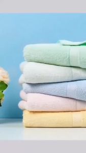 Good Quality Bamboo Fiber 140*70cm Super Absorbent Shower Towel Tuala Mandi Besar Dewasa