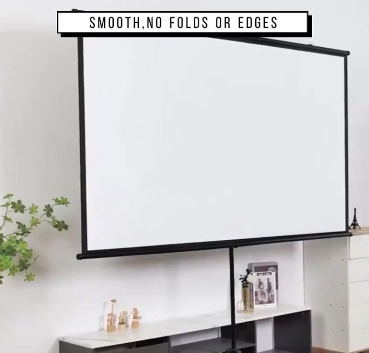 Fiberglass Tripod Projector Screen Portable Fiberglass Projector Screen