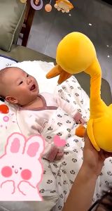 Đồ Chơi Vịt Nhồi Bông Biết Nói Nhảy Múa Nhại Giọng Hát Tiếng Việt