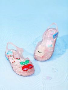 TARANIS | Glowing Crystal Jelly Sandals