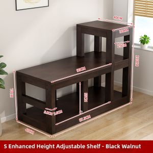 Weight-Bearing Wooden Fish Tank Stand