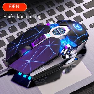 Chuột Chơi Game Có Dây Tiện Dụng 3200dpi RGB LED Backlit 6 Nút USB Cơ Cho Máy Tính Laptop - Hướng Tay Phải