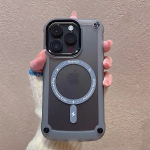 HEXDRAGON เคสแข็งแม่เหล็กกันกระแทกลายทหารกันกระแทกสำหรับ iPhone 15 Pro Max 15 14 13 12 Promax 15 Pro 14pro Max 13 14 15 Pro Max เคสโทรศัพท์ Magsafe