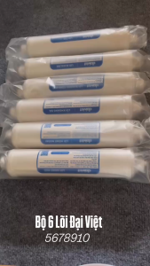 Bộ 6 lõi khoáng cao cấp Đại Việt Daikiosan số 5678910 sử dụng cho máy lọc nước Ro