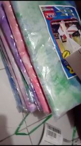 Promo 2 Pcs Kelambu Motif Bunga 200x200 Jumbo Kelambu Mawar