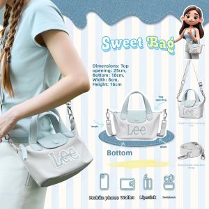 Lee | Large Capacity Fashionable Lightweight Handbag Crossbody Bag